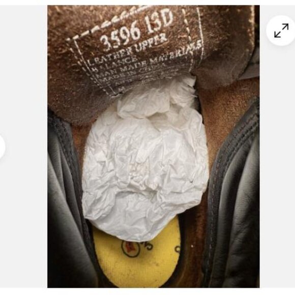 Carolina Safety Toe Work Boots 3596 Mens Size 13 D Brown Leather - Picture 5 of 7